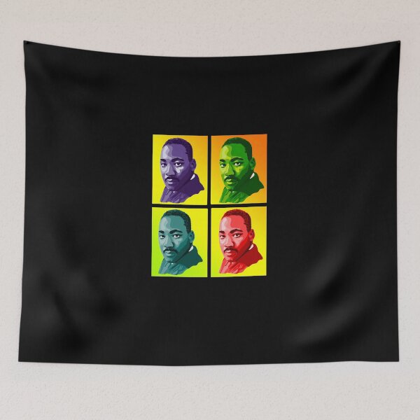 Item preview, Dr.-Martin-Luther-King-Jr.-Portrait-T-Shirt designed and sold by JensJeremiassen.