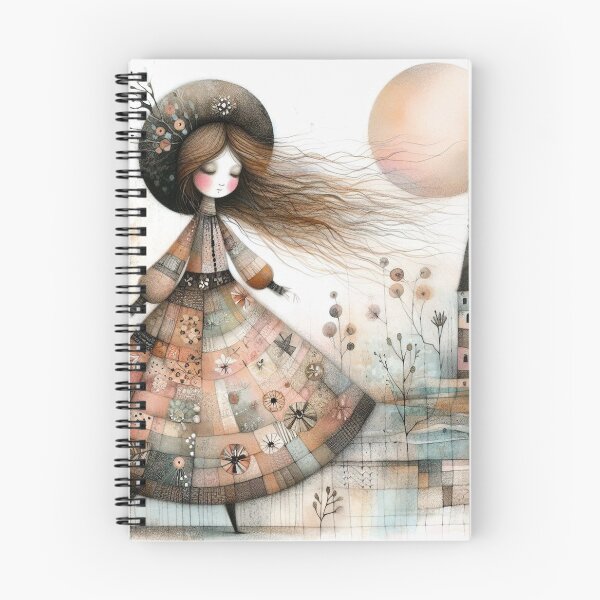 Item preview, Contented Girl designed and sold by Beyondnote-Art.