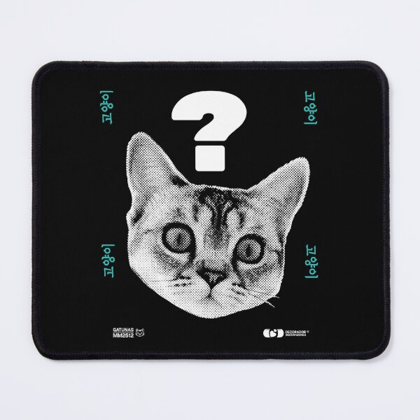 Item preview, Confused cat, perfect for cat lovers designed and sold by Decorador de Corazones.