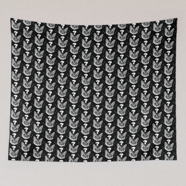 Item preview, Confused cat, perfect for cat lovers designed and sold by Decorador de Corazones.