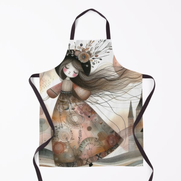 Item preview, Contented Girl designed and sold by Beyondnote-Art.