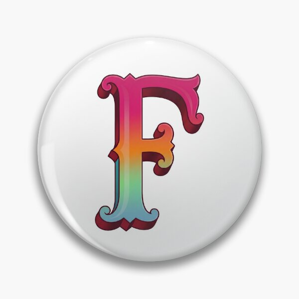 Item preview, Letter F designed and sold by LittleFishStud.