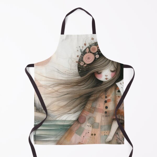 Item preview, Contented Girl designed and sold by Beyondnote-Art.