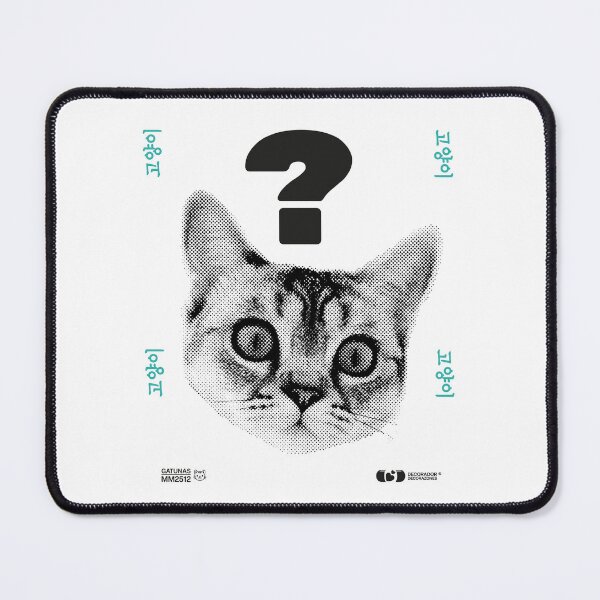 Item preview, Confused cat, perfect for cat lovers designed and sold by Decorador de Corazones.