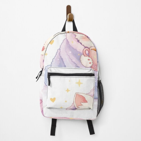 Item preview, Cozy Kawaii Cat – Cute Blanket & Hot Drink Illustration designed and sold by Cristhian Almanza.