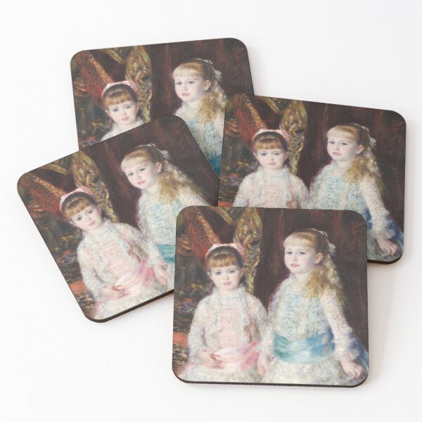 Item preview, Pink and Blue - The Cahen d'Anvers Girls (1881) | Renoir designed and sold by Oliveirallan.