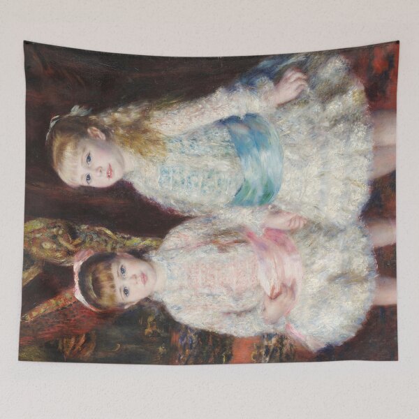 Item preview, Pink and Blue - The Cahen d'Anvers Girls (1881) | Renoir designed and sold by Oliveirallan.