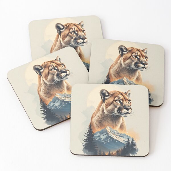 Item preview, wild cougar designed and sold by aliraweb.