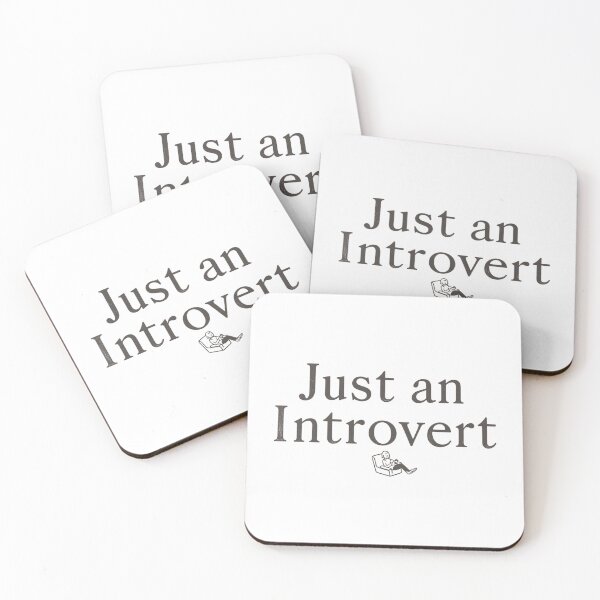 Item preview, Just an Introvert Minimal Typography designed and sold by RED-MOUSE.