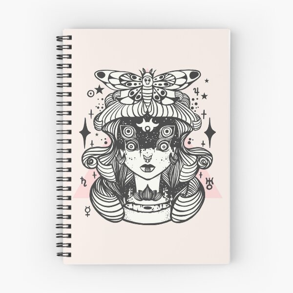 Item preview, Strange Girl & Death Head Moth Art designed and sold by cellsdividing.