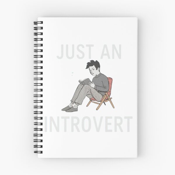 Item preview, Just an Introvert Cozy Illustration designed and sold by RED-MOUSE.