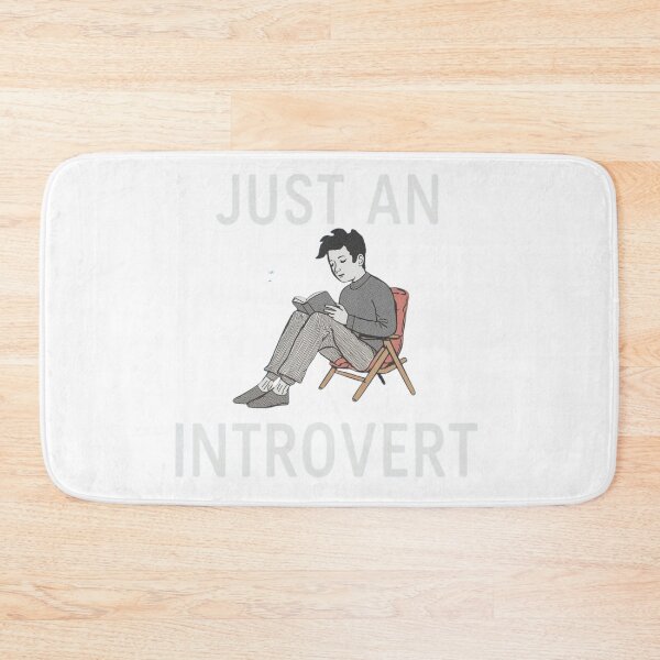 Item preview, Just an Introvert Cozy Illustration designed and sold by RED-MOUSE.