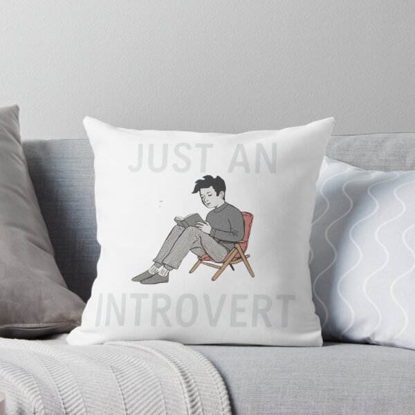 Item preview, Just an Introvert Cozy Illustration designed and sold by RED-MOUSE.