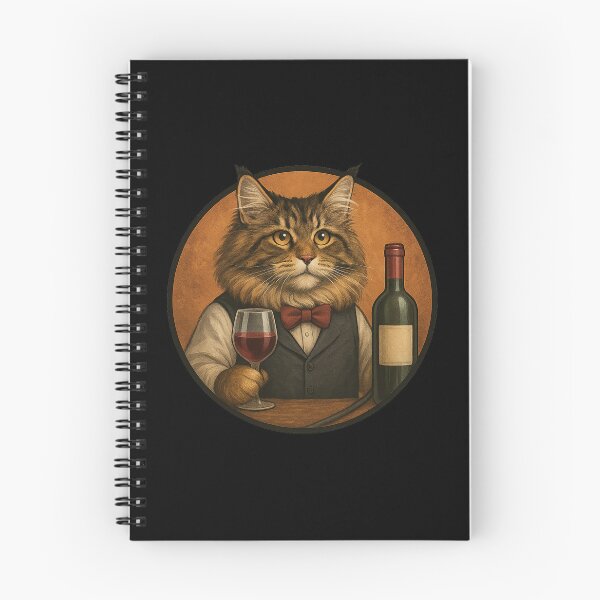 Item preview, The Fluffy Wine Steward designed and sold by Fort Galaxy.