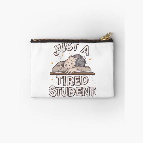 Item preview, Just a Tired Student Illustration designed and sold by RED-MOUSE.