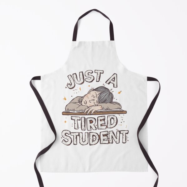 Item preview, Just a Tired Student Illustration designed and sold by RED-MOUSE.