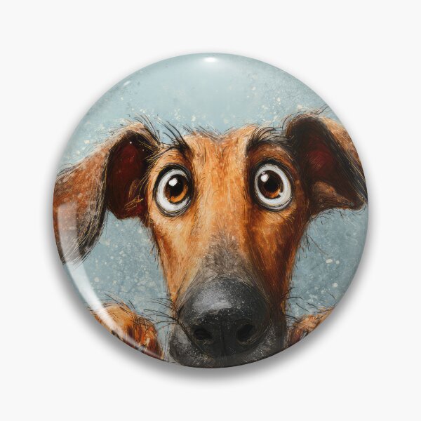 Item preview, Pharao Hound Peeking over Wall 01 designed and sold by Elisabeth Lucas.