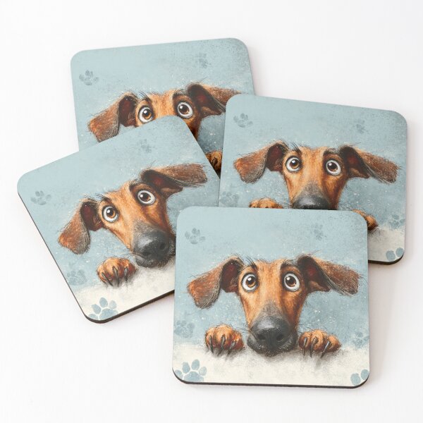 Item preview, Pharao Hound Peeking over Wall 01 designed and sold by Elisabeth Lucas.