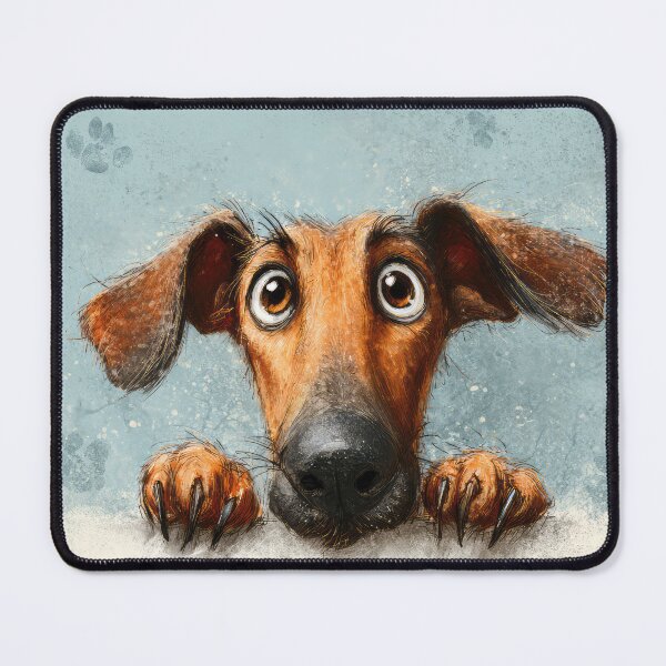Item preview, Pharao Hound Peeking over Wall 01 designed and sold by Elisabeth Lucas.