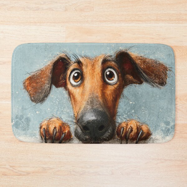 Item preview, Pharao Hound Peeking over Wall 01 designed and sold by Elisabeth Lucas.