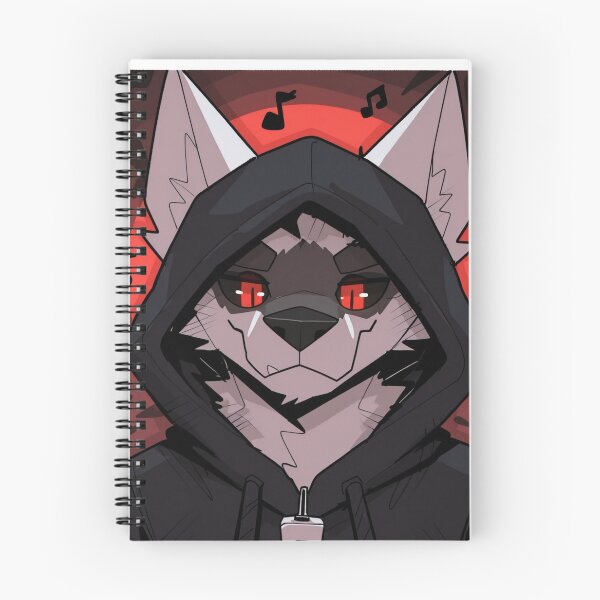 Item preview, Whistling Wolf Death in Modern Hoodie designed and sold by KaMow.
