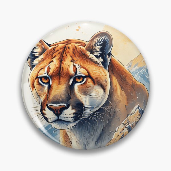 Item preview, lone cougar designed and sold by aliraweb.