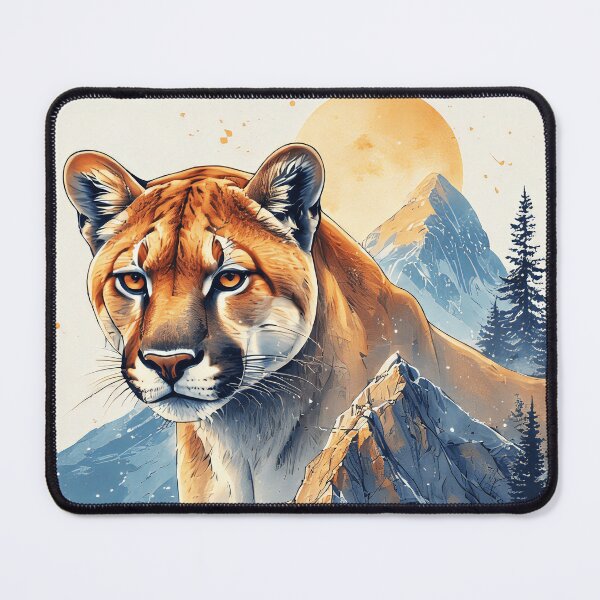 Item preview, lone cougar designed and sold by aliraweb.