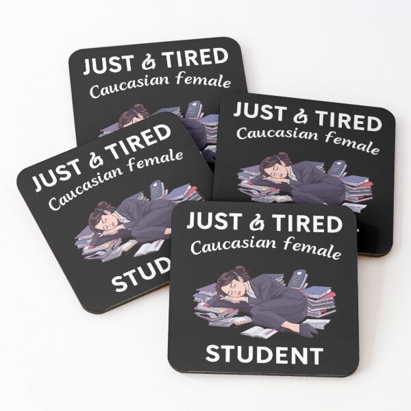 Item preview, Just a Tired Female Student designed and sold by RED-MOUSE.