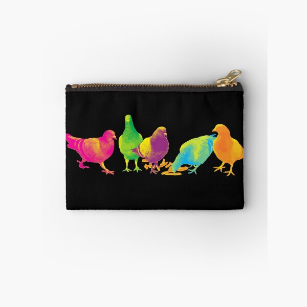 Item preview, Neon pigeons designed and sold by BlackSwanArt.