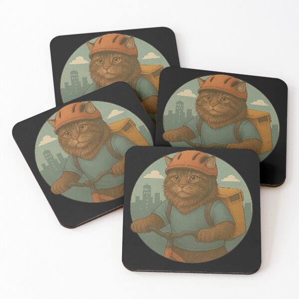 Item preview, Maine Coon Delivery Dash designed and sold by Fort Galaxy.