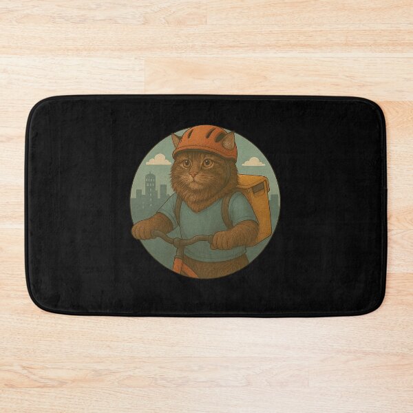 Item preview, Maine Coon Delivery Dash designed and sold by Fort Galaxy.