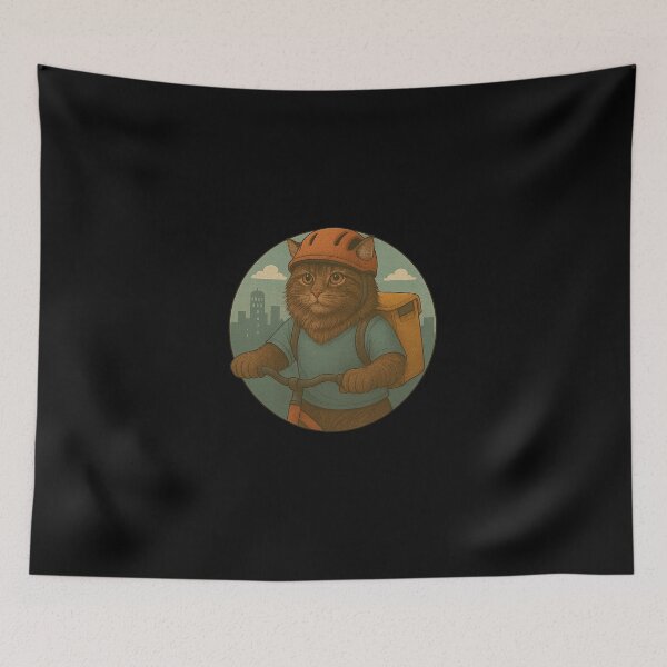 Item preview, Maine Coon Delivery Dash designed and sold by Fort Galaxy.