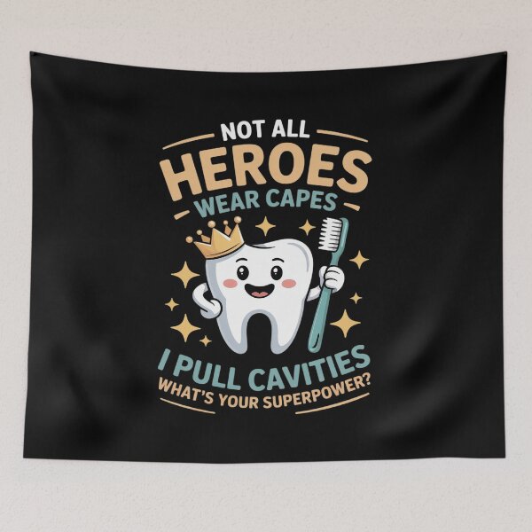 Item preview, I Pull Cavities Dentist Novelty Superpower designed and sold by ShelFisher.