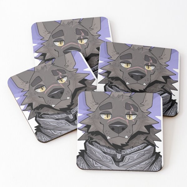 Item preview, Loyal Half-Wolf Knight Blaidd Portrait designed and sold by KaMow.