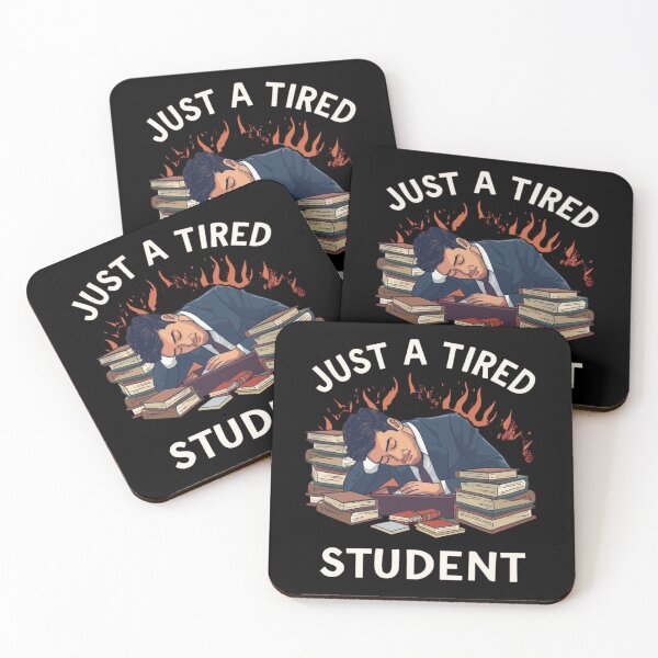 Item preview, Just a Tired Student Burnout designed and sold by RED-MOUSE.
