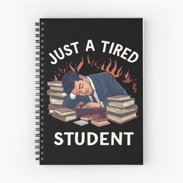 Item preview, Just a Tired Student Burnout designed and sold by RED-MOUSE.