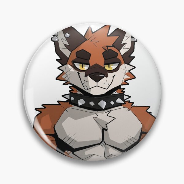 Item preview, Muscular Punk Fox Teasing In Black Boxers designed and sold by KaMow.