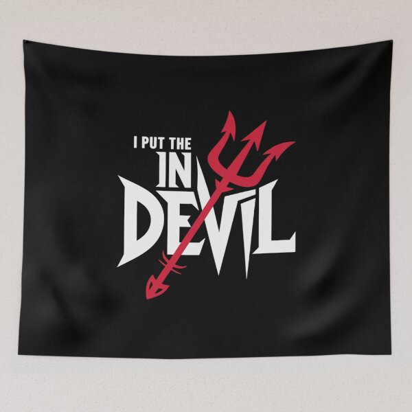 Item preview, I Put D in Devil Halloween Couple Halloween Costumes designed and sold by ShelFisher.