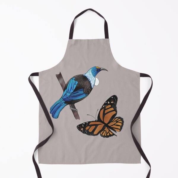 Item preview, Tui and Monarch Butterfly coloured sketch designed and sold by Rosefurn.