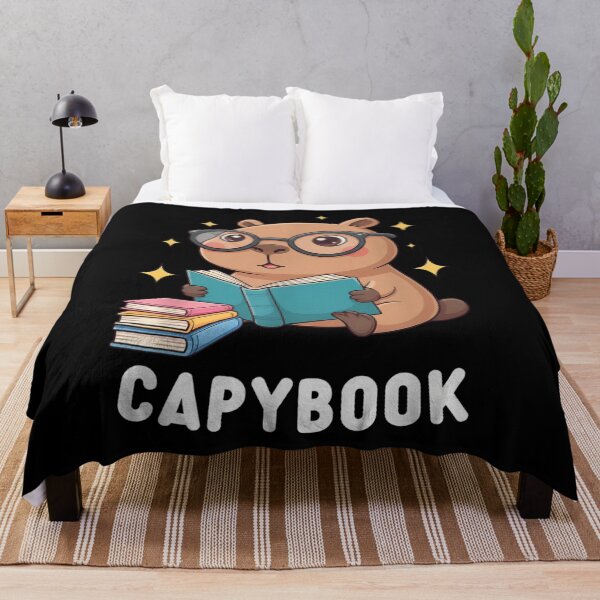 Item preview, Capybook Capybara Bookworm Reading Humor designed and sold by Gogetgiggles.