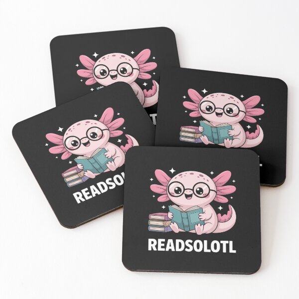 Item preview, Readsolotl Bookworm Cute Axolotl Lover designed and sold by Gogetgiggles.