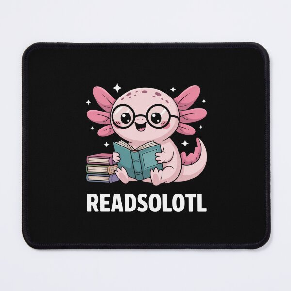 Item preview, Readsolotl Bookworm Cute Axolotl Lover designed and sold by Gogetgiggles.