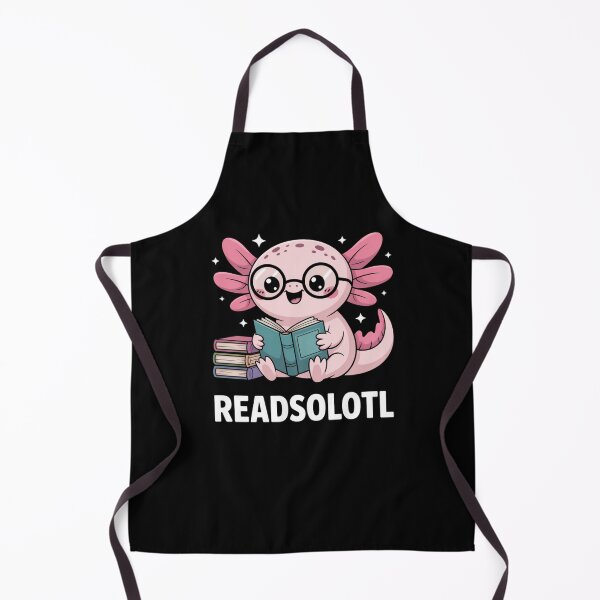 Item preview, Readsolotl Bookworm Cute Axolotl Lover designed and sold by Gogetgiggles.