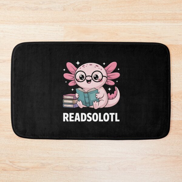 Item preview, Readsolotl Bookworm Cute Axolotl Lover designed and sold by Gogetgiggles.