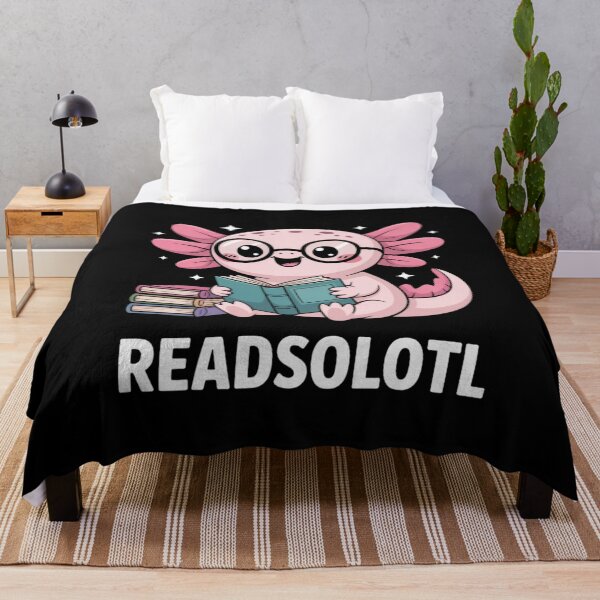 Item preview, Readsolotl Bookworm Cute Axolotl Lover designed and sold by Gogetgiggles.