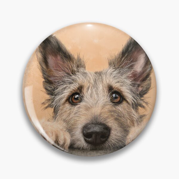 Item preview, Picardy Shepherd Peeking overWall 01 designed and sold by Elisabeth Lucas.