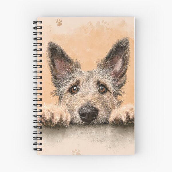 Item preview, Picardy Shepherd Peeking overWall 01 designed and sold by Elisabeth Lucas.