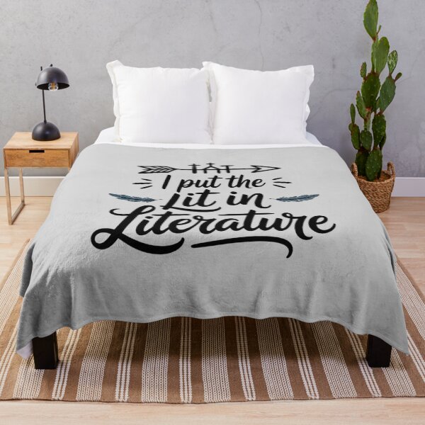 Item preview, I Put The Lit in Literature designed and sold by ShelFisher.