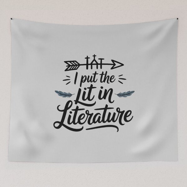 Item preview, I Put The Lit in Literature designed and sold by ShelFisher.