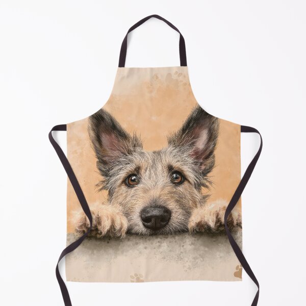 Item preview, Picardy Shepherd Peeking overWall 01 designed and sold by Elisabeth Lucas.